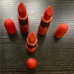 ✨NEW✨ 💄 Beauty Creations Matte Lipstick Trio - Bold Reds 💋